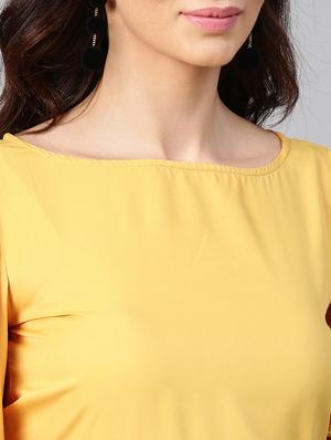 ruffle detail top & pleated trouser set - 15855190 - Standard Image - 5