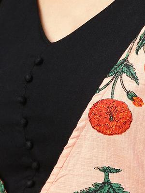 flared printed kurta - 15855212 - Standard Image - 4