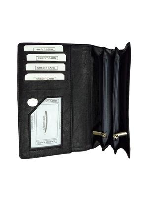 black leatherette (pu wallet - 15855239 - Standard Image - 3