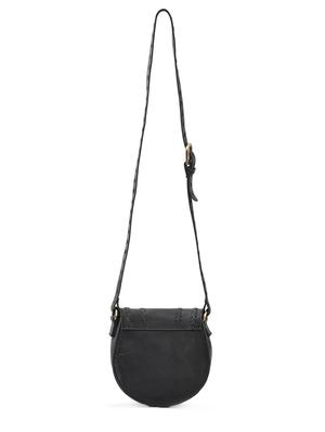 black leather sling bag - 15855338 - Standard Image - 2