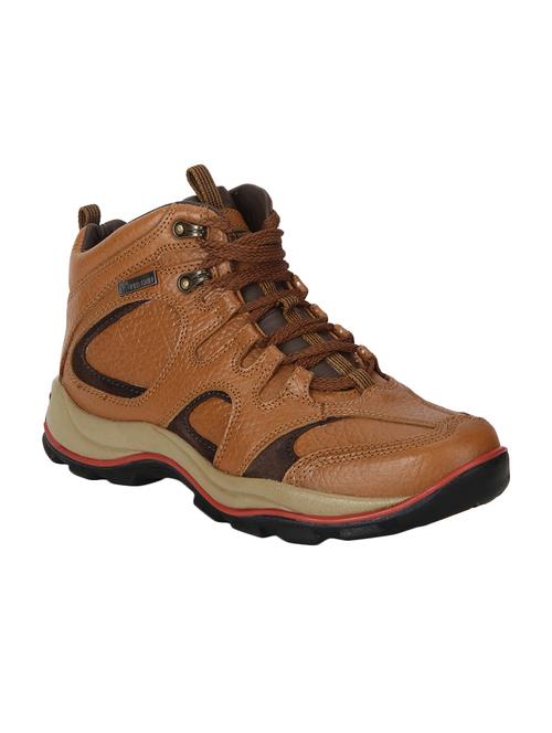 red chief tan leather low ankle boots - 15856044 - Very Small Image - 1