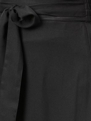 tie-knot waist ruffled high-low skirt - 15856054 - Standard Image - 4