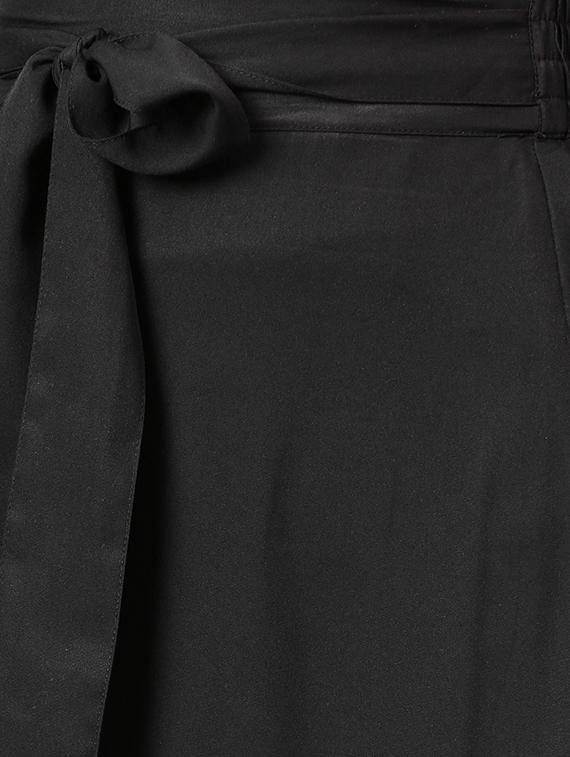 tie-knot waist ruffled high-low skirt - 15856054 - Zoom Image - 4
