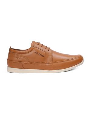 red chief tan leather lace up shoes - 15856055 - Standard Image - 2