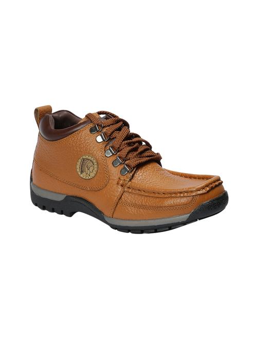 red chief tan leather low ankle boots - 15856067 - Standard Image - 1