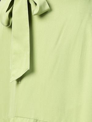 tie-knot waist front slit skirt - 15856069 - Standard Image - 4