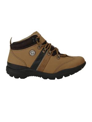 brown leather low ankle boots - 15856098 - Standard Image - 2