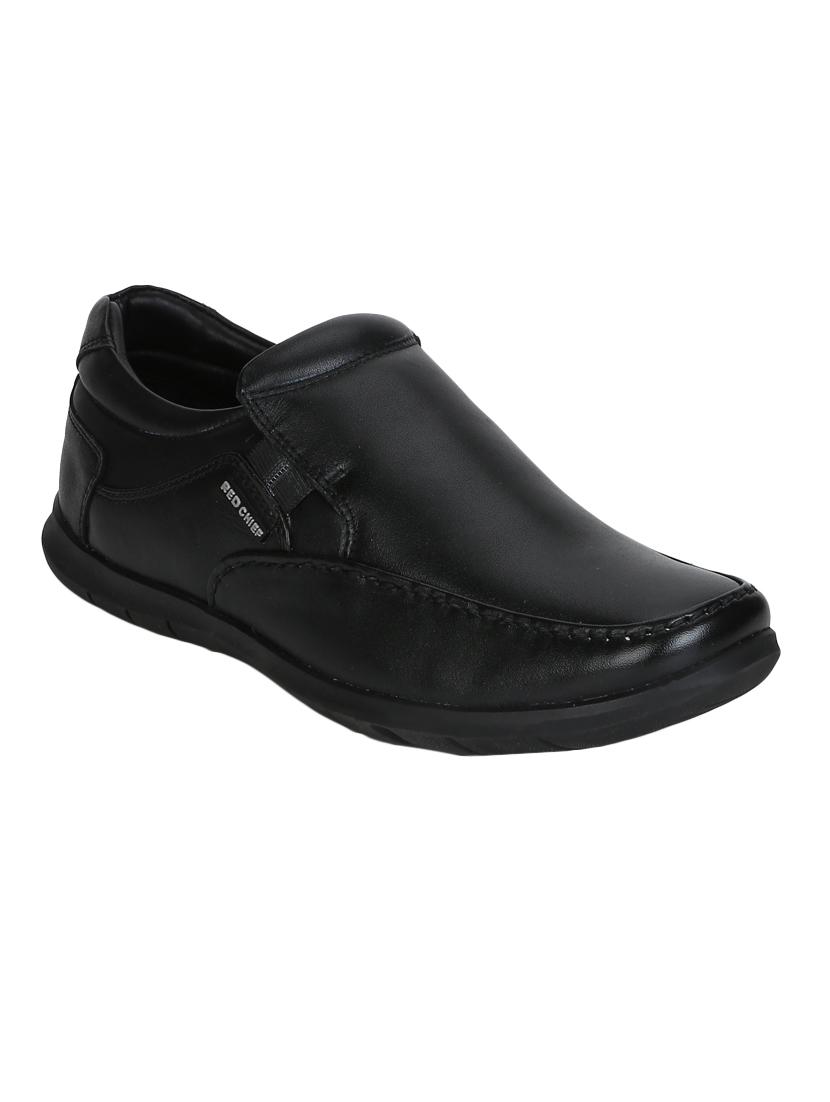 black leather slipons - 15856118 - Zoom Image - 1