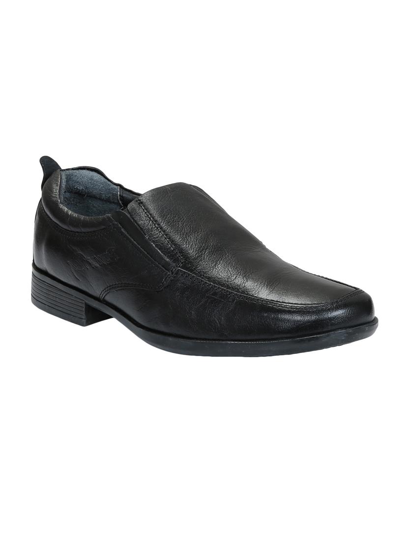 black leather slipons - 15856139 - Zoom Image - 1