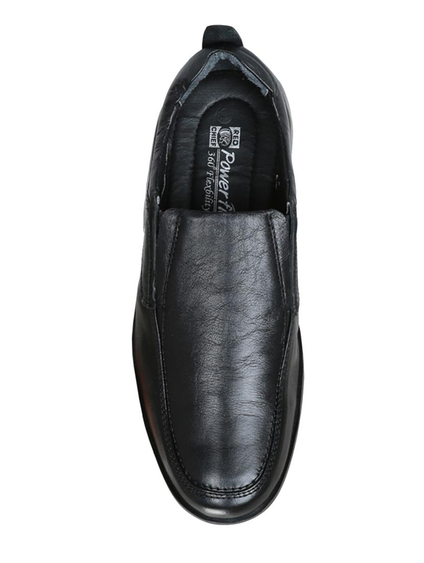black leather slipons - 15856139 - Zoom Image - 4