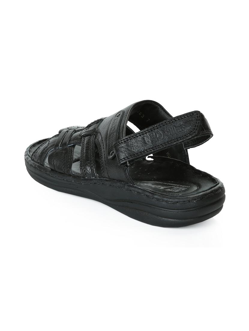 red chief black back strap sandal - 15856145 - Zoom Image - 3