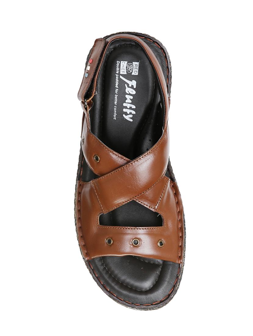 red chief tan back strap sandal - 15856146 - Zoom Image - 3