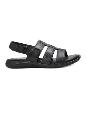 red chief black back strap sandal - 15856147 - Standard Image - 2