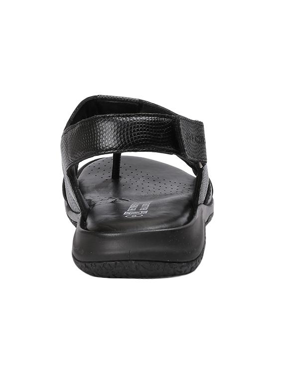 red chief black back strap sandal - 15856147 - Zoom Image - 3