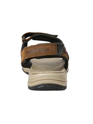 red chief brown back strap floaters - 15856162 - Standard Image - 3