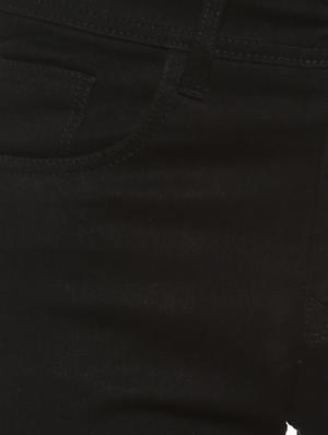 black denim plain jeans - 15856242 - Standard Image - 4