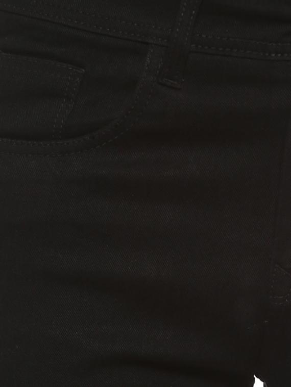 black denim plain jeans - 15856242 - Zoom Image - 4