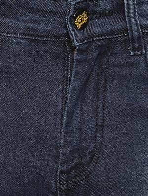 blue denim light ripped jeans - 15856251 - Standard Image - 4