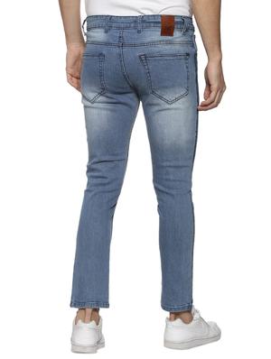 blue denim light washed jeans - 15856253 - Standard Image - 3