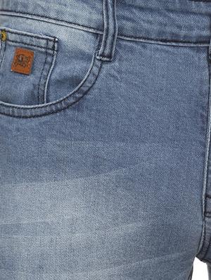 blue denim light washed jeans - 15856253 - Standard Image - 4