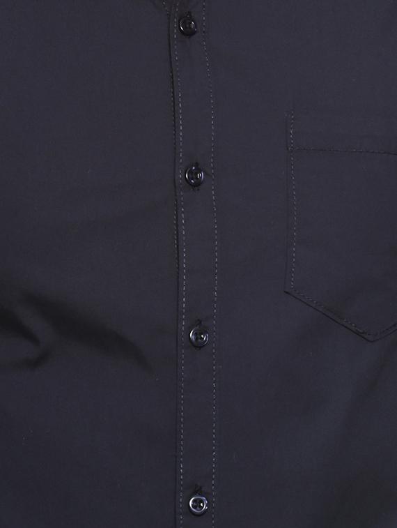 blue cotton casual shirt - 15856260 - Zoom Image - 4
