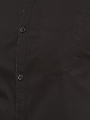 black cotton casual shirt - 15856268 - Standard Image - 4