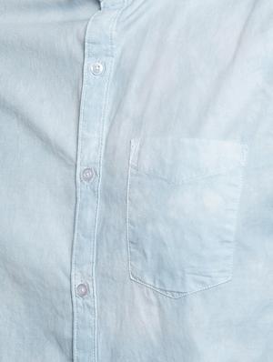 blue cotton casual shirt - 15856282 - Standard Image - 4
