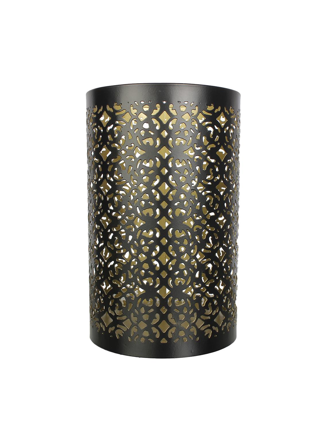 contemporary floral design metal votive small - 15856776 - Zoom Image - 2