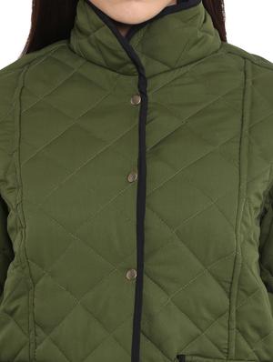 flap pocket quilted jacket - 15856848 - Standard Image - 5