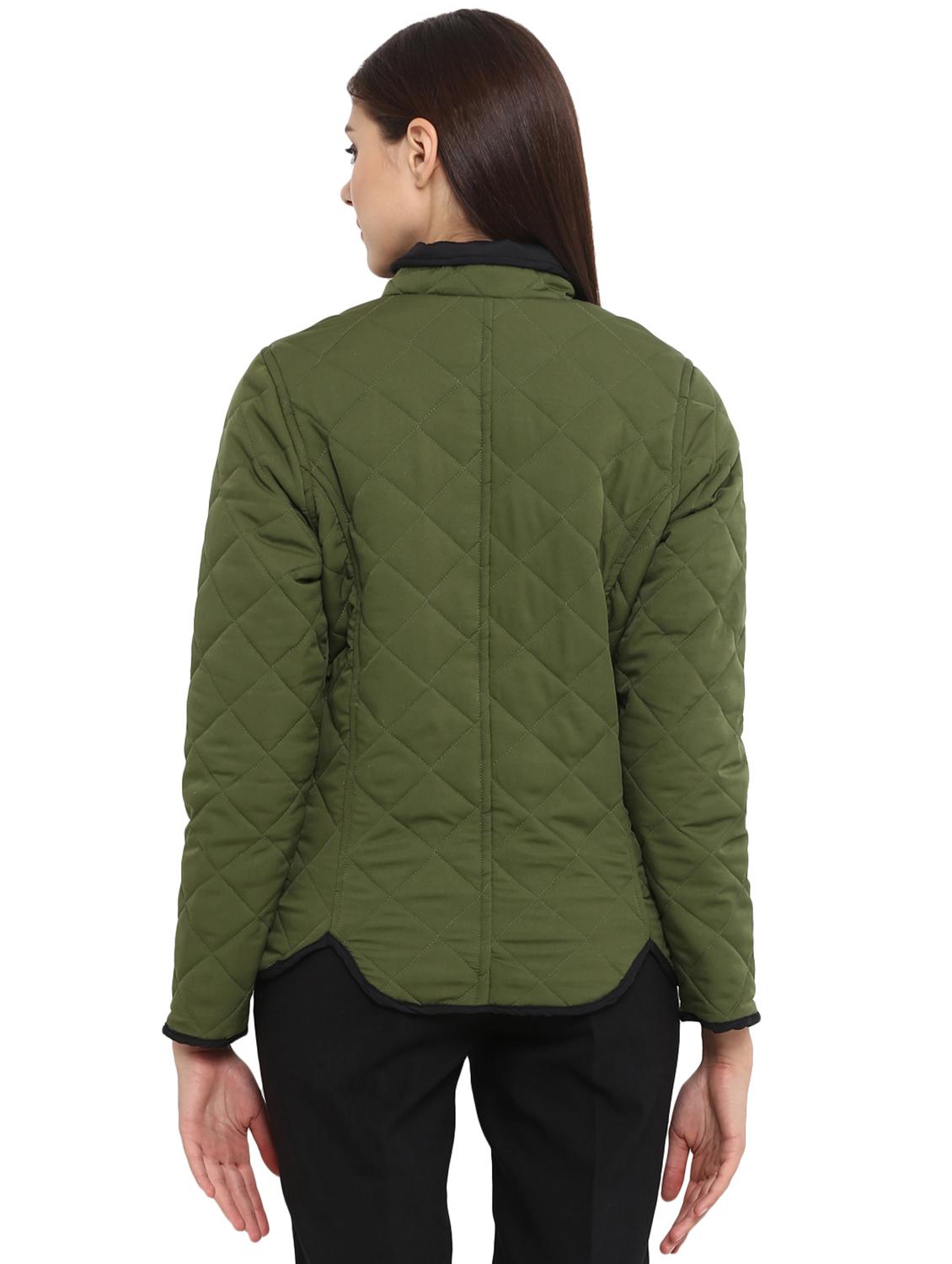 flap pocket quilted jacket - 15856848 - Zoom Image - 3