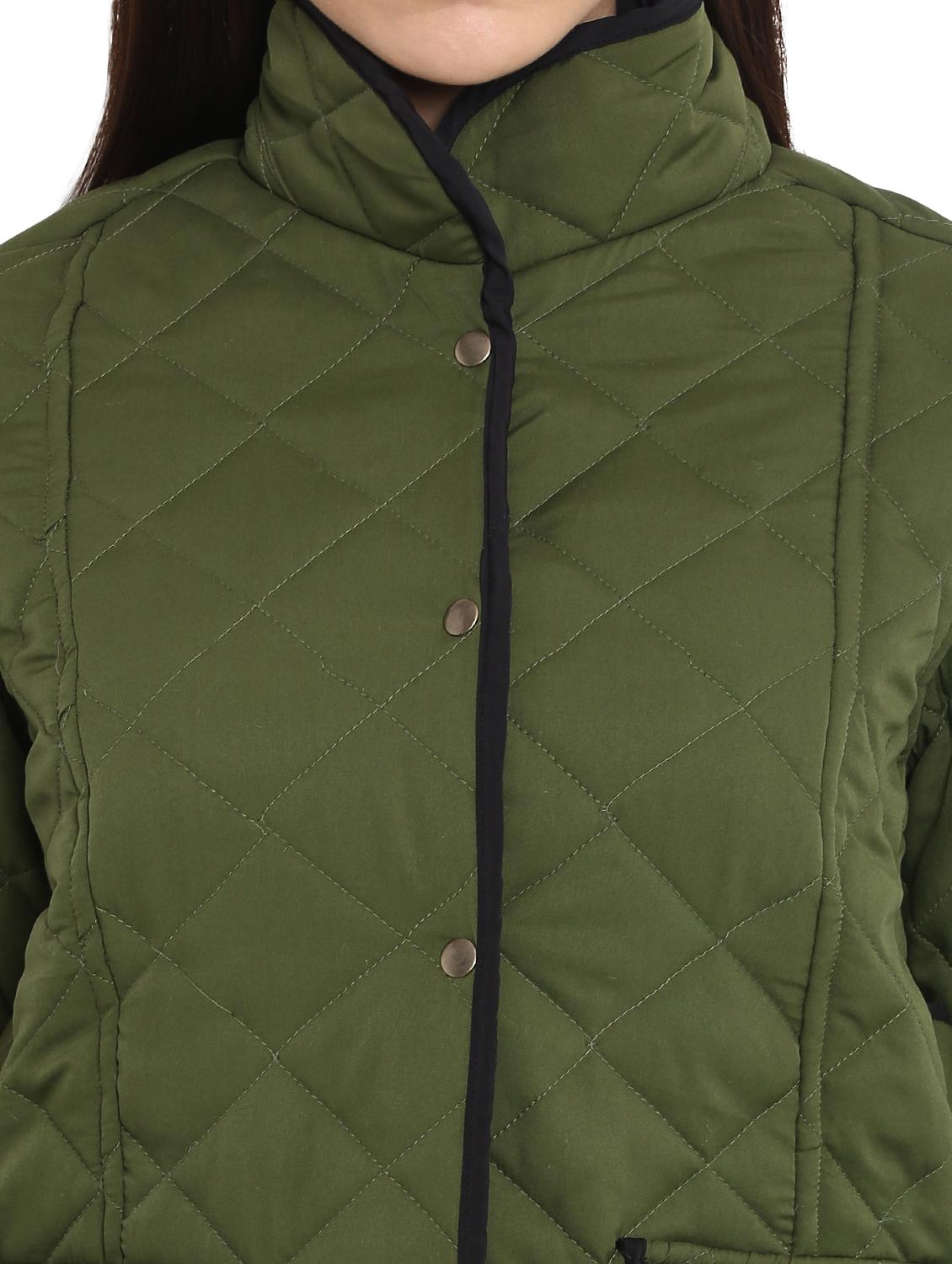 flap pocket quilted jacket - 15856848 - Zoom Image - 5