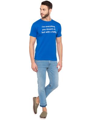 blue cotton washed jeans - 15856857 - Standard Image - 4