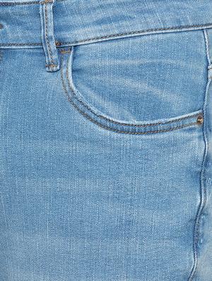blue cotton washed jeans - 15856857 - Standard Image - 5