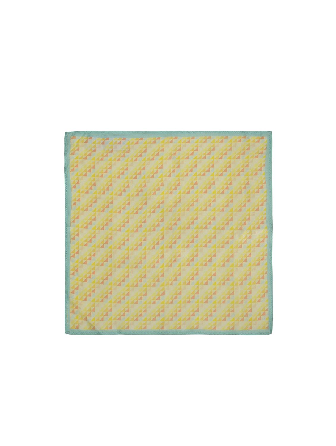 peach & blue silk pocketsquare - 15856974 - Zoom Image - 1