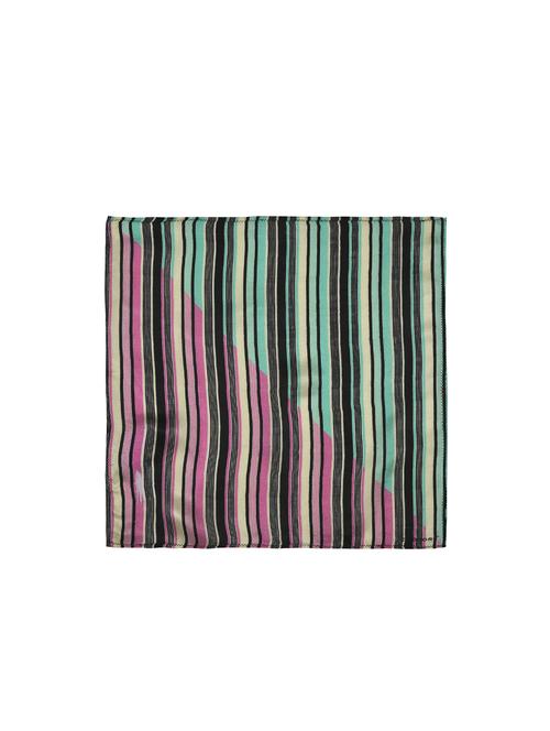 pink & light blue silk pocketsquare - 15856976 - Standard Image - 1