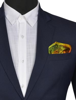 multi colored silk pocketsquare - 15856989 - Standard Image - 3