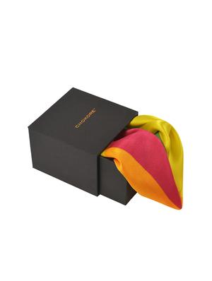 multi colored silk pocketsquare - 15856991 - Standard Image - 2
