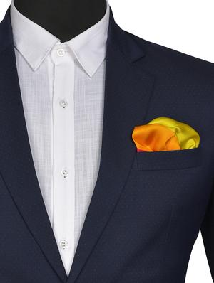 multi colored silk pocketsquare - 15856991 - Standard Image - 3