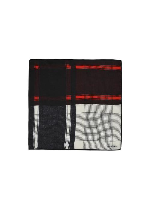 multi colored silk pocketsquare - 15856995 - Standard Image - 1
