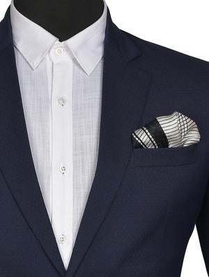 multi colored silk pocketsquare - 15856995 - Standard Image - 3