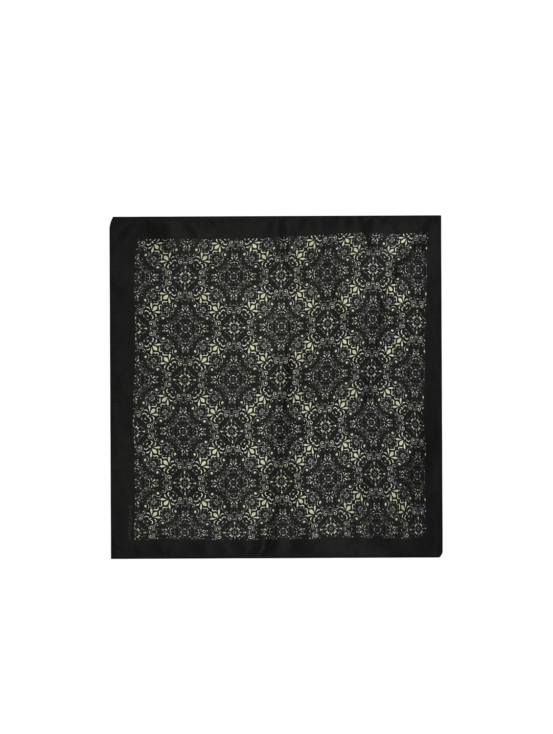 black silk pocketsquare - 15856997 - Zoom Image - 1