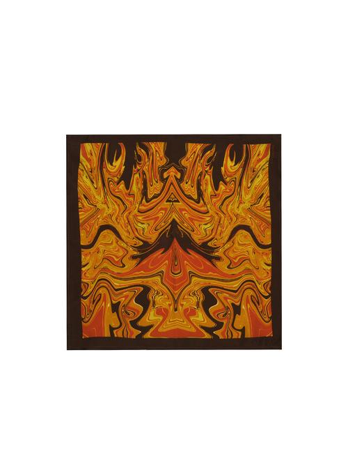 orange silk pocketsquare - 15857001 - Standard Image - 1