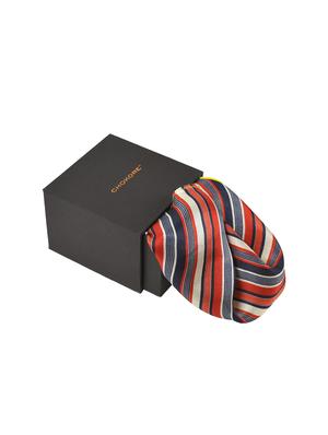 red & yellow silk pocketsquare - 15857006 - Standard Image - 2