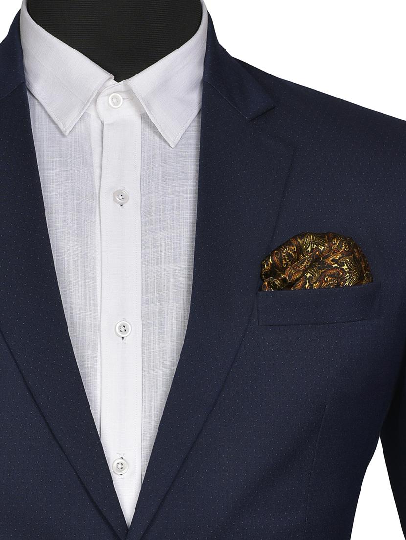 green silk pocketsquare - 15857007 - Zoom Image - 3