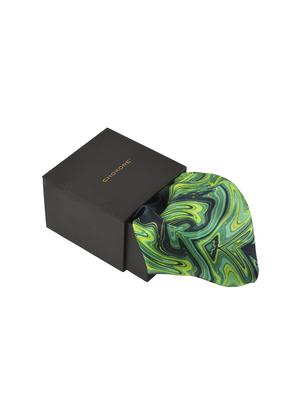 green silk pocketsquare - 15857009 - Standard Image - 2