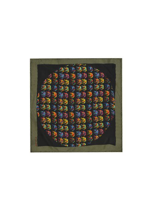 multi colored silk pocketsquare - 15857011 - Standard Image - 1