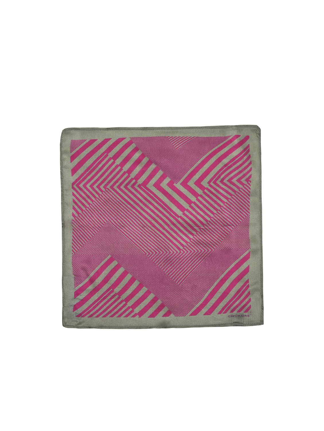pink silk pocketsquare - 15857013 - Zoom Image - 1