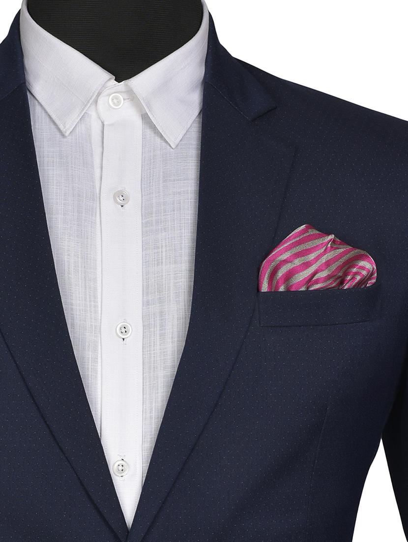 pink silk pocketsquare - 15857013 - Zoom Image - 3