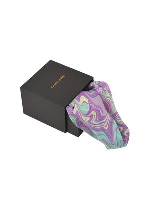 purple silk pocketsquare - 15857015 - Standard Image - 2