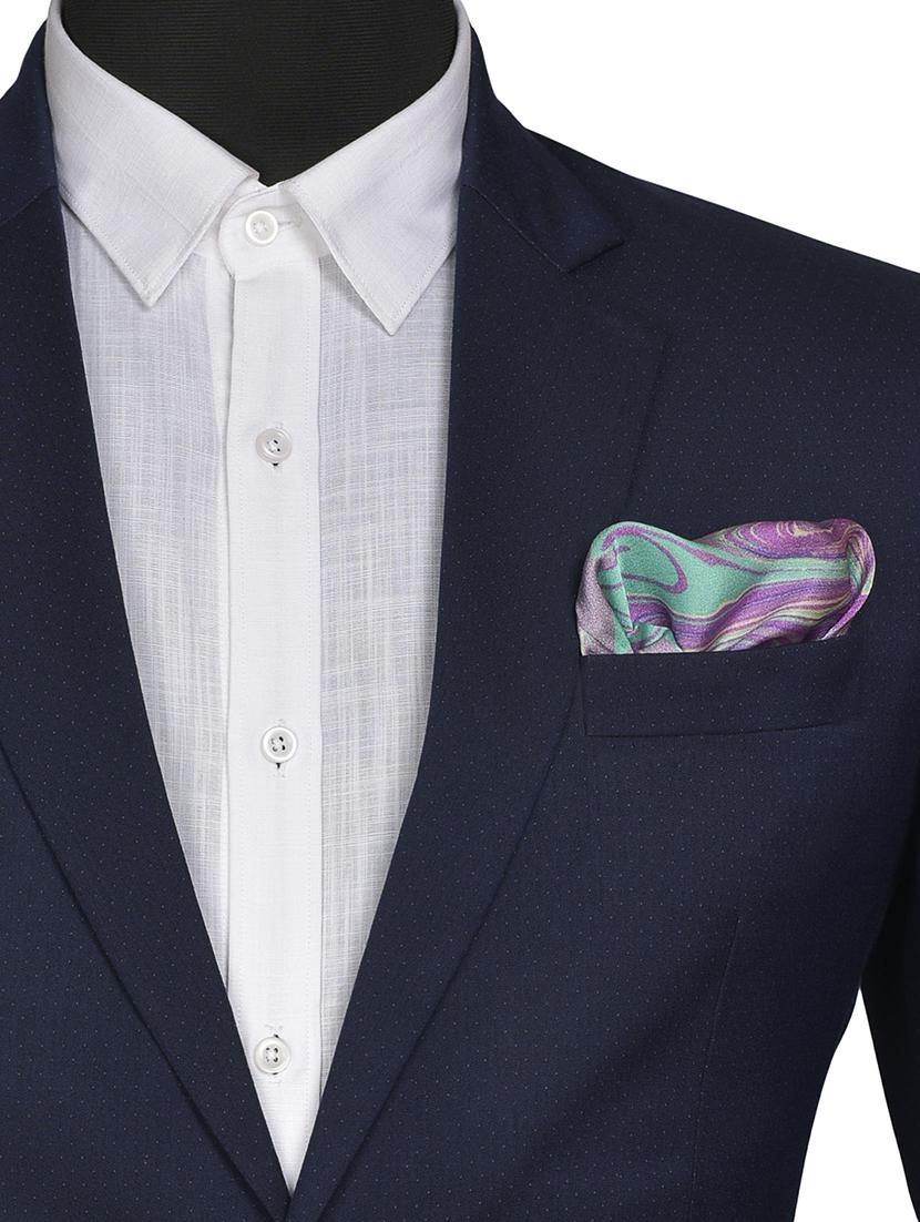 purple silk pocketsquare - 15857015 - Zoom Image - 3